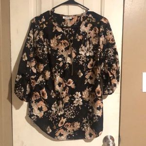 Cute floral dressy top